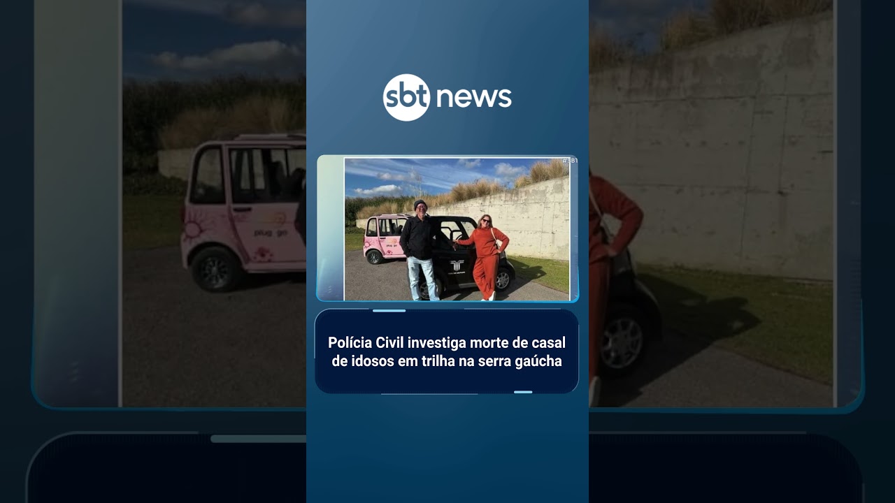 Polícia Civil investiga morte de casal de idosos em trilha na serra gaúcha | #SBTBrasil