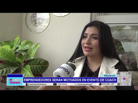Trujillo: emprendedores serán motivados en evento de coach