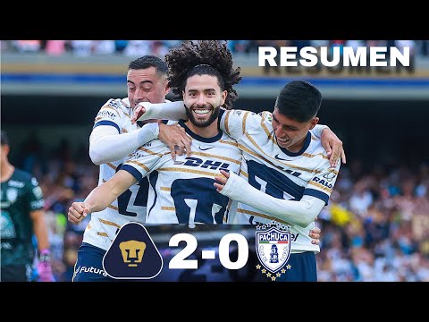 PUMAS 2-0 PACHUCA J4 | Los de la UNAM están IMPARABLES