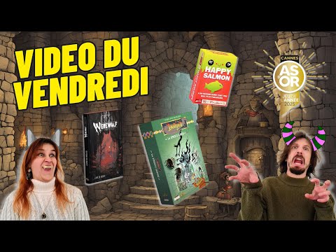 🎥 Vidéo du vendredi 31 janvier 2025 - Donjon, Happy Salmon, WereWolf...