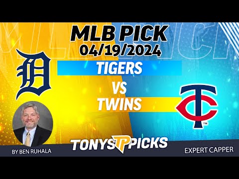 Detroit Tigers vs Minnesota Twins 4/19/2024 FREE MLB Picks and Predictions on MLB Betting by Ben