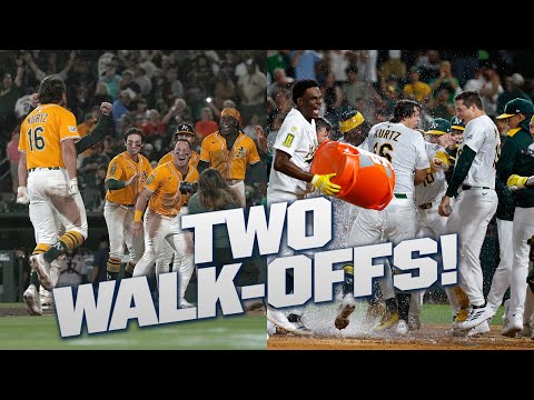 Athletics Nick Kurtz smashes TWO walk-off homers in the SAME WEEK