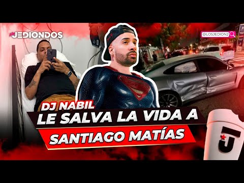 SANTIGO MATÍAS SUFRIÓ UN ACCIDENTE Y DJ NABIL LE SALVÓ LA VIDA
