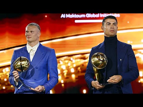 Globe Soccer Awards 2024 | Ronaldo Interview, Haaland Wins Best Player Award