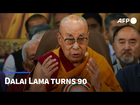 Devotees around the world mark Dalai Lama's 90th birthday | AFP