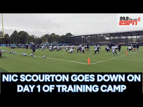 Carolina Panthers lose linebacker Nic Scourton for the season with a torn ACL