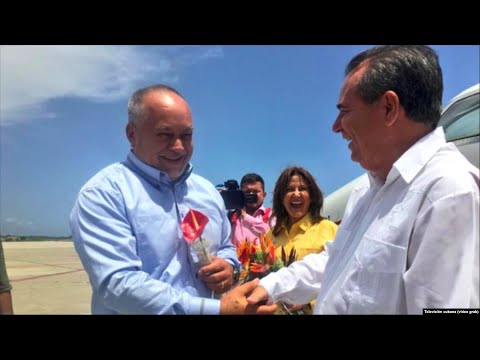 Info Martí | Diosdado Cabello firma acuerdos en Cuba