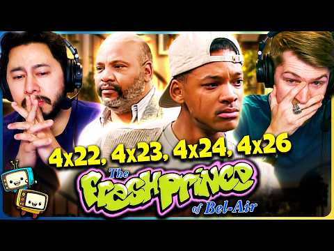 THE FRESH PRINCE OF BEL-AIR (1993) 4x22, 4x23 4x24 & 4x26 Reaction! | Will Smith w/ Jaby Koay
