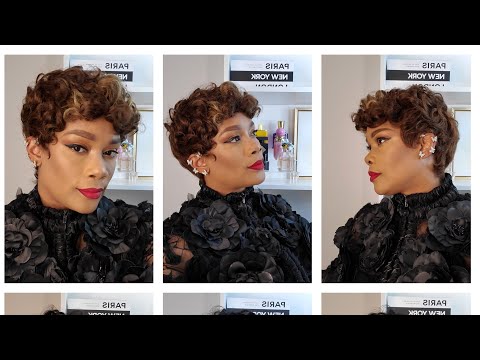 PIXIE WIG FOR THE SUMMER