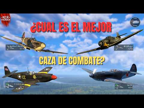 Estos son los MEJORES Cazas de Combate en War Thunder 