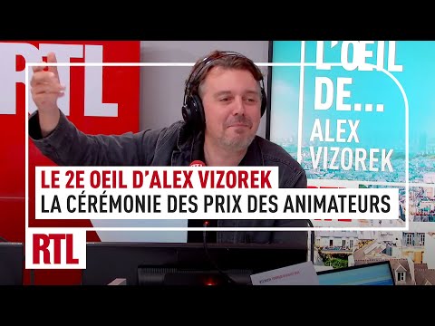 La cérémonie des prix des animateurs : le 2e Oeil d'Alex Vizorek