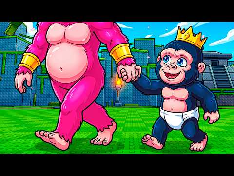 ¡El Rey Gorila Bebé Encontró a Sus Padres! 🦍👑