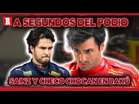 CHECO Pérez CHOCÓ en el GP de Bakú y PERDIÓ la oportunidad de subir a podio número 40