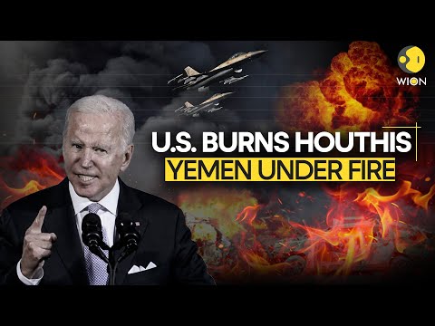 US Strikes Yemen Houthis LIVE: US Launches Multiple Strikes To Eradicate Yemen Houthis | WION LIVE