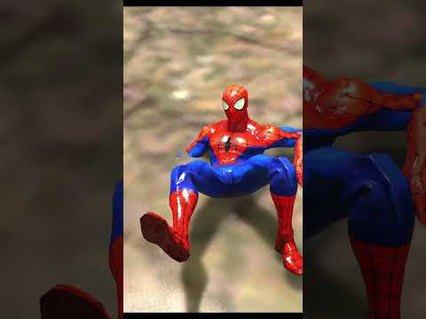 Bad father with son toy friends #008 - Marvel Toys #gta #spiderman #funnyvideo #shorts #homemaranha