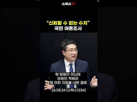"신뢰할 수 없는 수치" <strong>국민</strong> 여론조사