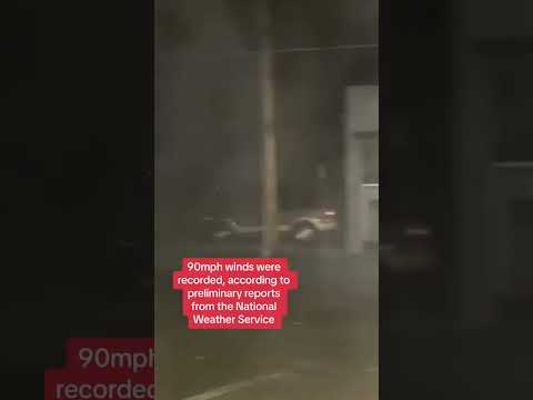 Wild storm hits Indiana