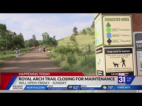Royal Arch Trail in Boulder expecting closures over the summer for repairs
