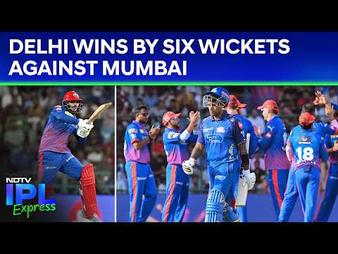 IPL 2026 | Delhi Capitals Wins By 6 Wickets Against Mumbai Indians: Redemption For Sameer Rizvi