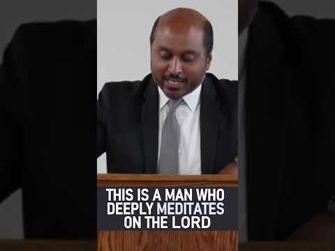 This Is A Man Who Deeply Meditates On The Lord - Pastor Rom Prakashpalan Sermon #shorts #JesusChrist