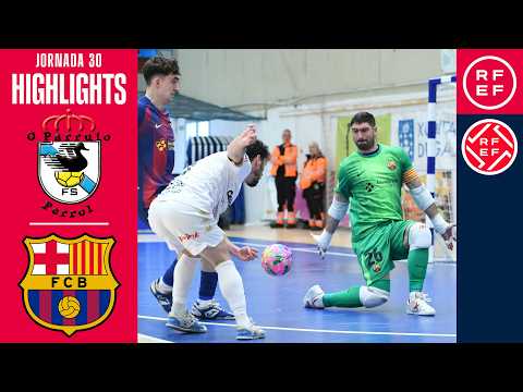 Resumen #PrimeraDivisiónFS | O Parrulo Ferrol 6-6 Barça | Jornada 30