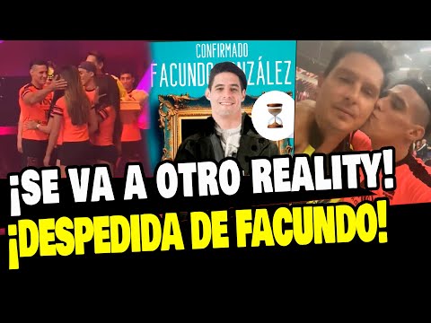 FACUNDO GONZALEZ SE DESPIDE DE EEG PARA IRSE A OTRO REALITY CHILENO