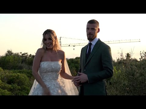 Edurne y David de Gea se dan el 'sí, quiero' en Menorca