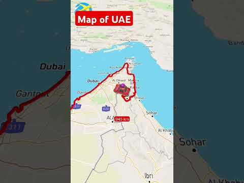 United Arab Emirates #uae #map#mapping #travel #tour #shorts #youtubeshorts #reels #viralshorts
