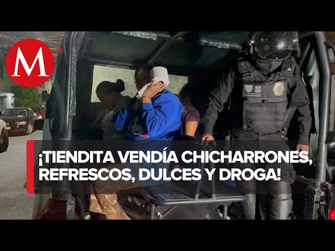 Detienen a tres en operativo antidrogas en alcaldía GAM, CdMx