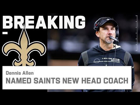 BREAKING NEWS: Dennis Allen is the Saints New Head Coach video clip