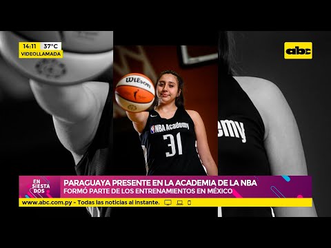 Paraguaya presente en la academia de la NBA