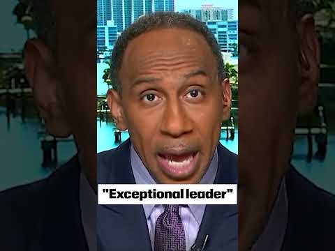 Stephen A. heaps praise on LeBron James