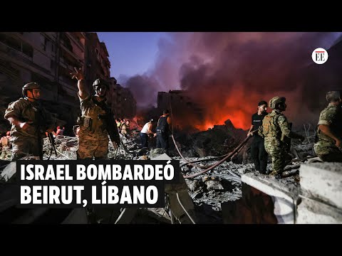 Israel bombardeó edificios en Beirut; el objetivo habría sido el líder de Hezbolá  | El Espectador