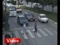 Just a Pigeon crossing the street