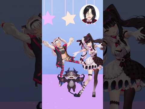 【 オネンネ・ネンネ 】無理やり一緒にしてみた 【 でびでび・でびる / 夜見れな / シェリン・バーガンディ / 魔使マオ 】 #shorts #vtuber #にじさんじ