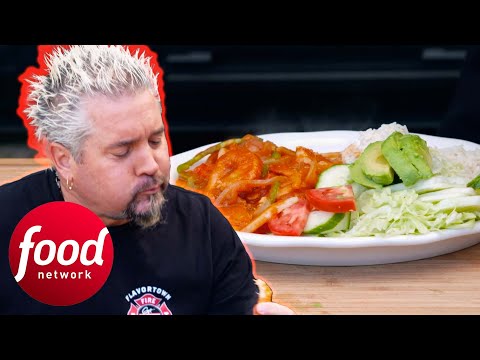 Guy Cooks His Favourite Triple D Dishes! | Diners Drive-Ins & Dives