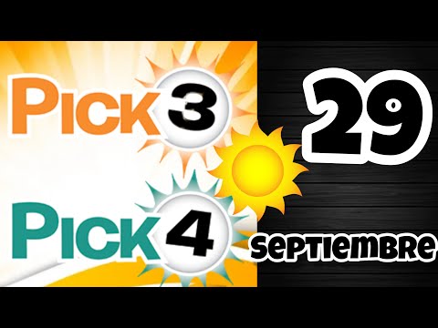 Resultado PICK 3 Y PICK 4 DIA Domingo 29 de Septiembre de 2024