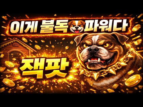 이게 불독 파워다… 잭팟 풀 영상