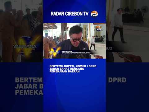 Bertemu Bupati, Komisi I DPRD Jabar Bahas Rencana Pemekaran Daerah