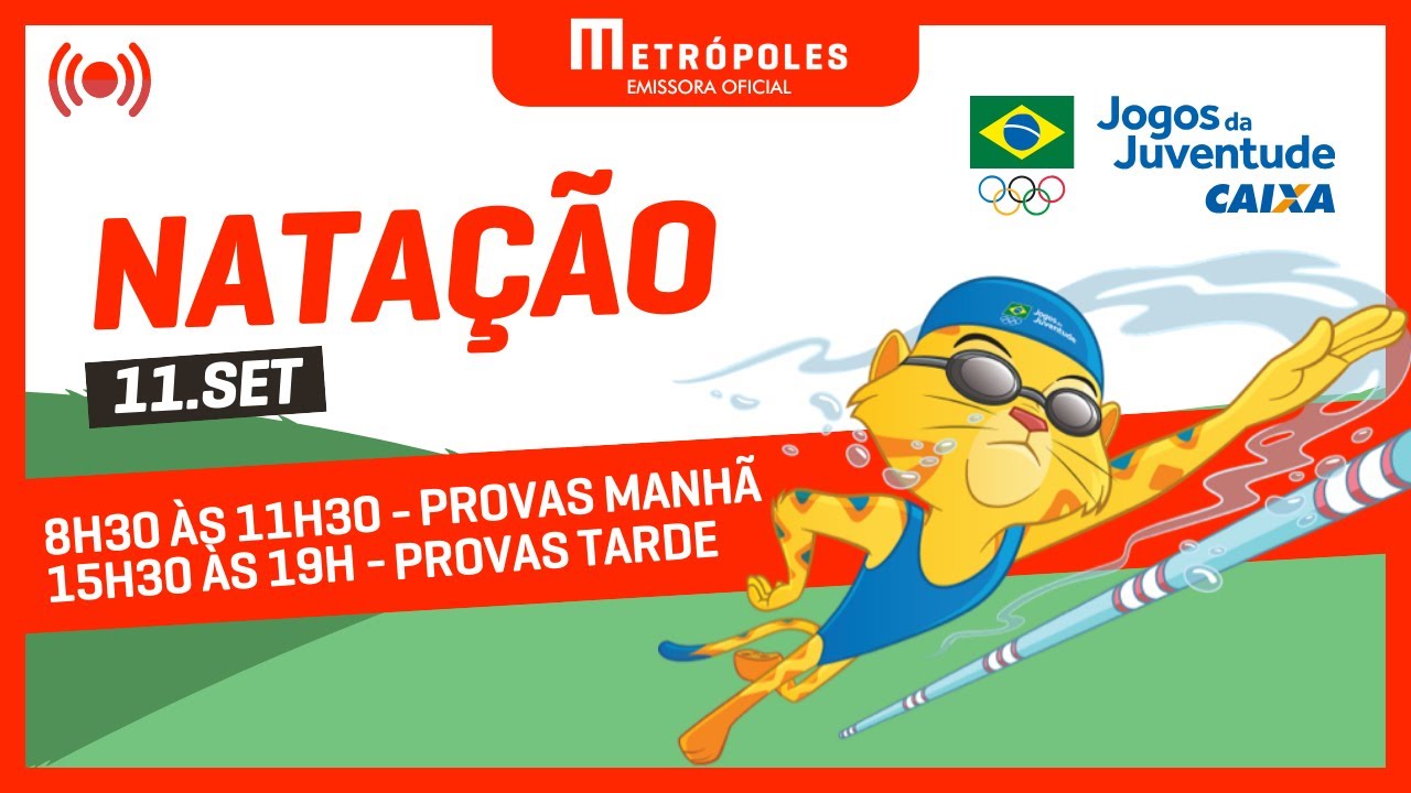 JOGOS DA JUVENTUDE 2025 – NATAÇÃO (MANHÃ) – 11.09.25