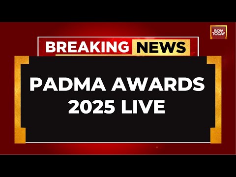 Padma Awards 2025 LIVE Ceremony | President Murmu Presents Padma Awards 2025 | India Today News