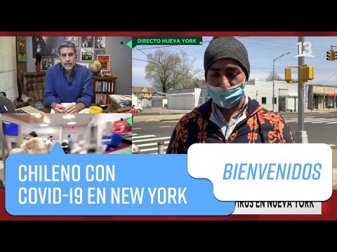 Chileno sobrevivió al #coronavirus en New York | Bienvenidos