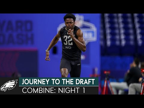NFL Combine Night1 Recap & a Chat w/ Colleen Wolfe | Journey to the Draft video clip