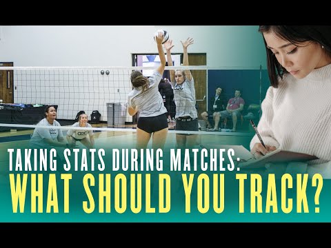 Taking stats during matches What should you track
