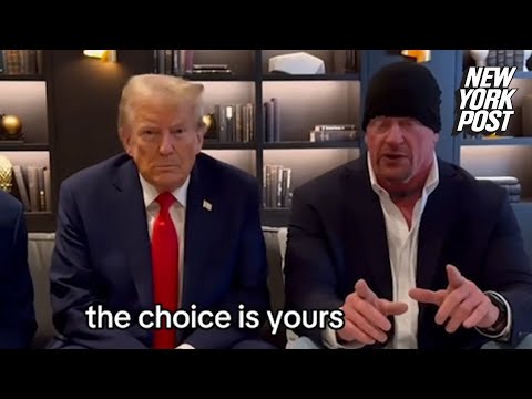 WWE legend The Undertaker tag teams with Trump in message to voters: ‘Choose wisely’