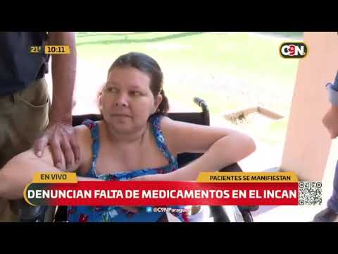 INCAN: Manifestación de pacientes por falta de medicamentos