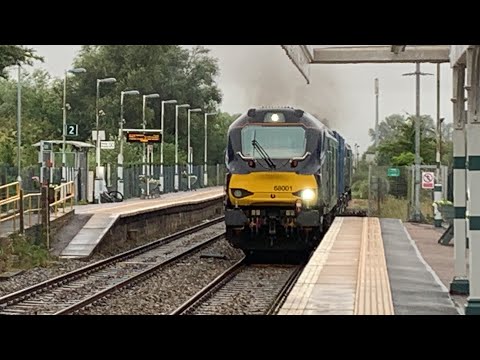 Chasing the nuclear flask train on the Dungeness Line 24/07/23