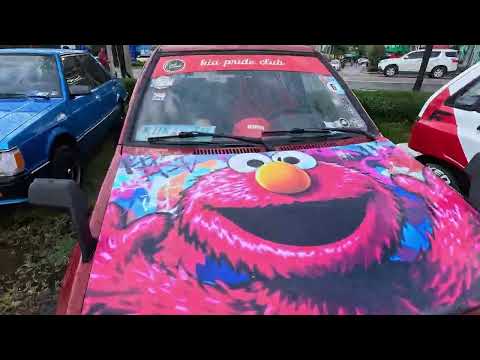 Christmas CAR SHOW at Vista Mall