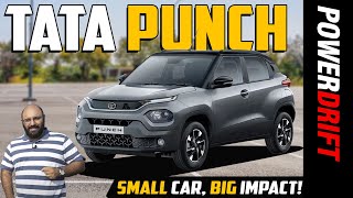 Tata Punch - SUV Enough? Can it knock out competition? | First Drive Review | Powerdrift