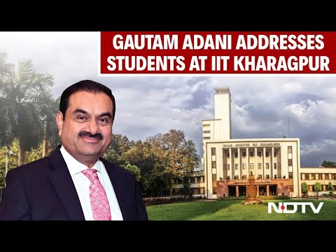 Gautam Adani News | Gautam Adani Addresses Students On The 75th Foundation Day Of IIT-Kharagpur
